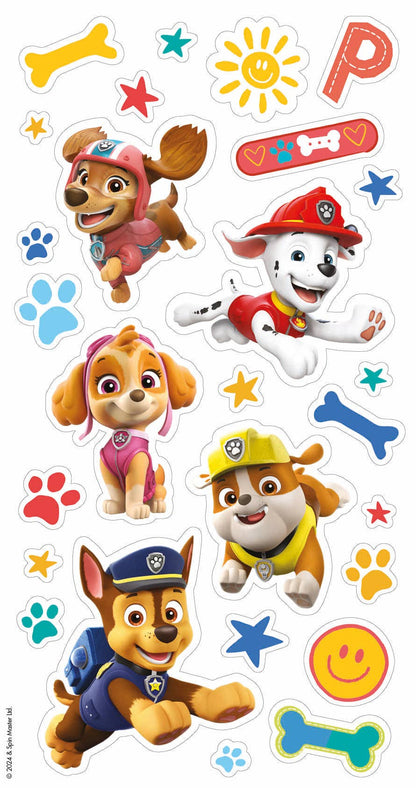 Paw Patrol Age 4 Sticker Birthday Card