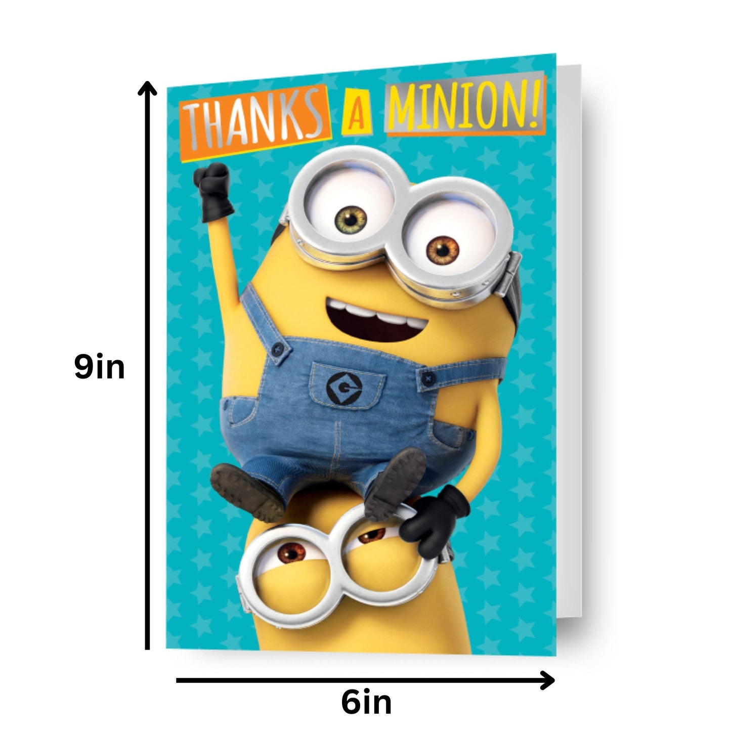 Despicable Me Minions 'Thanks A Minion' Thank You Card