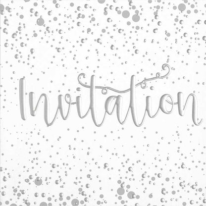 (6) OPEN INVITATION CARDS 6S