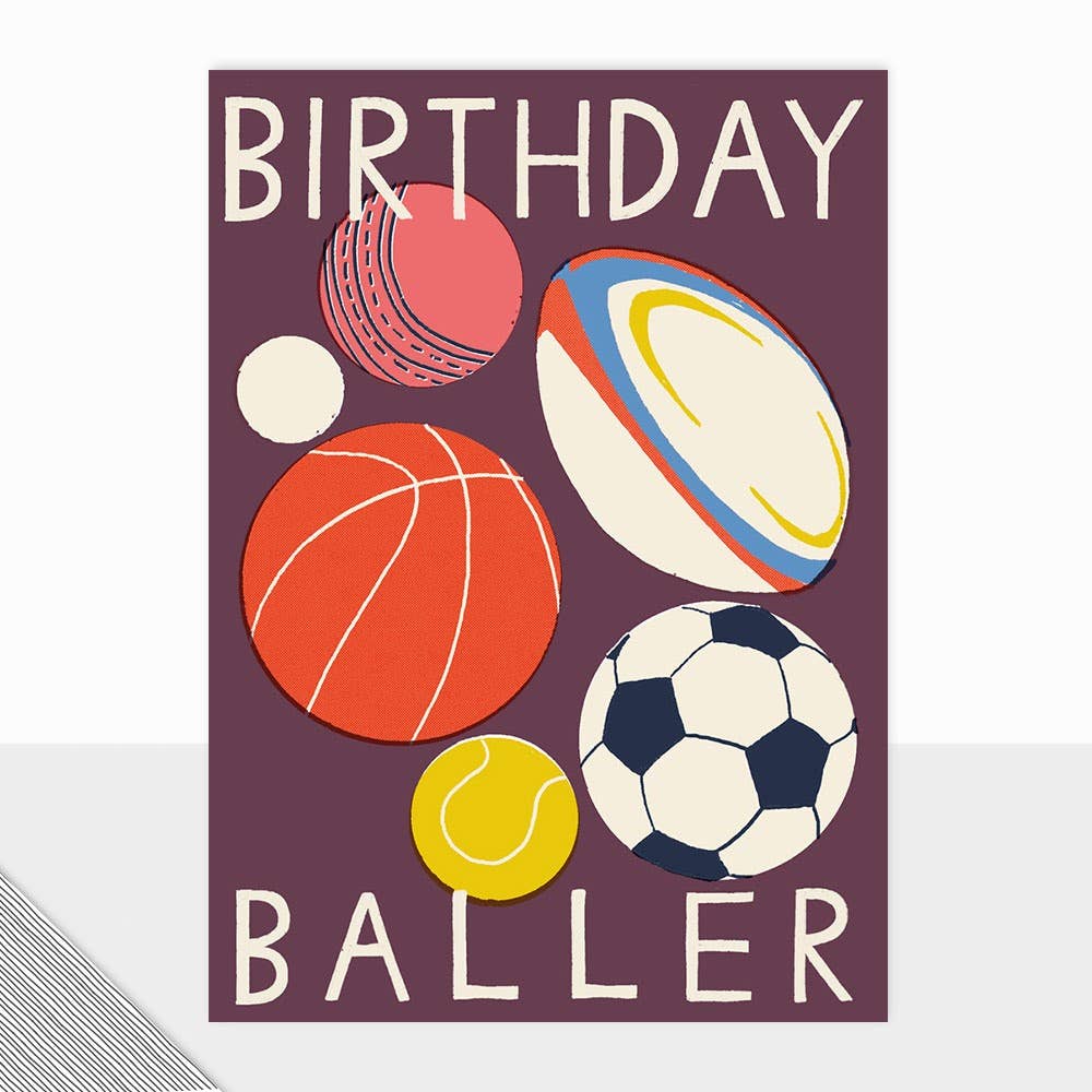 Honcho Collection - Happy Birthday Card - Baller