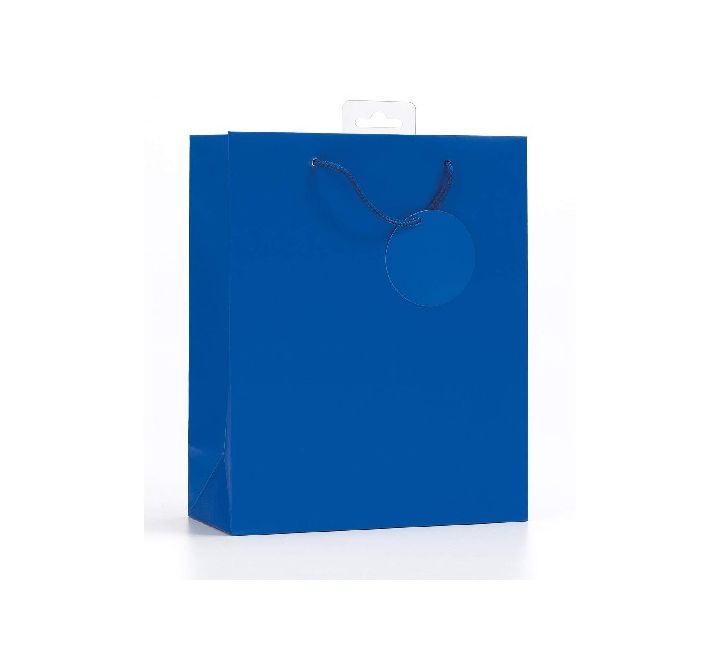 PLAIN BLUE MEDIUM G/BAG