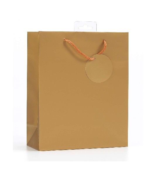PLAIN GOLD MEDIUM G/BAG