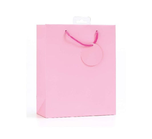 PLAIN PINK LARGE G/BAG