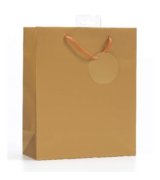 PLAIN GOLD LARGE G/BAG