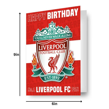 LIVERPOOL FC LENTICULAR 3D-EFFECT CARD