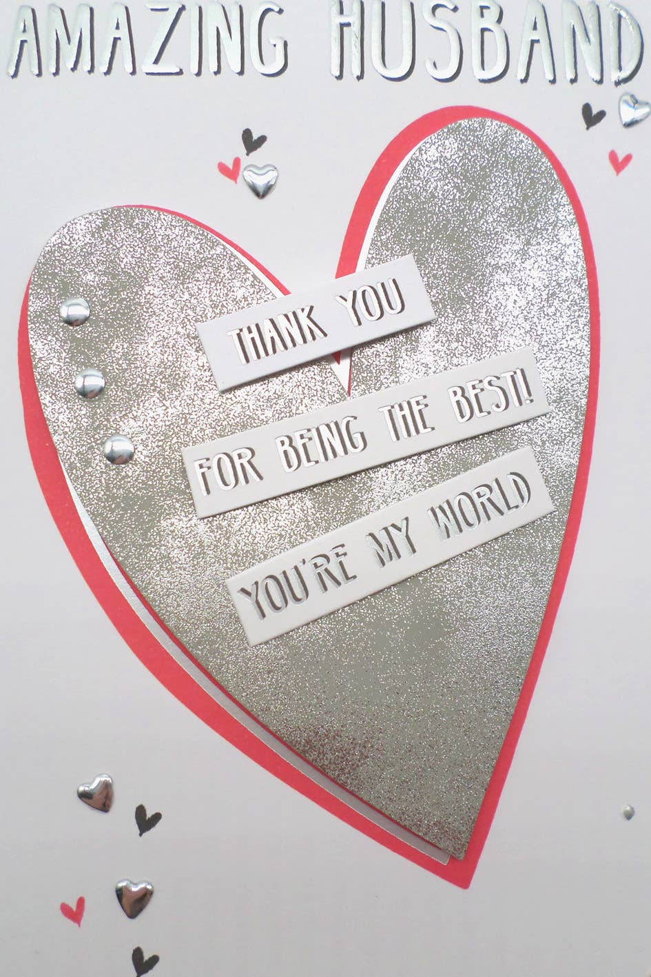 Husband - Heart - Champagne - Second Nature