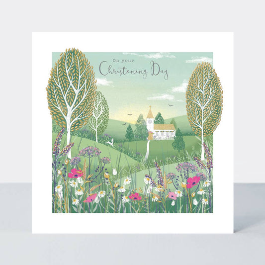 Christening Day Church Baby Card