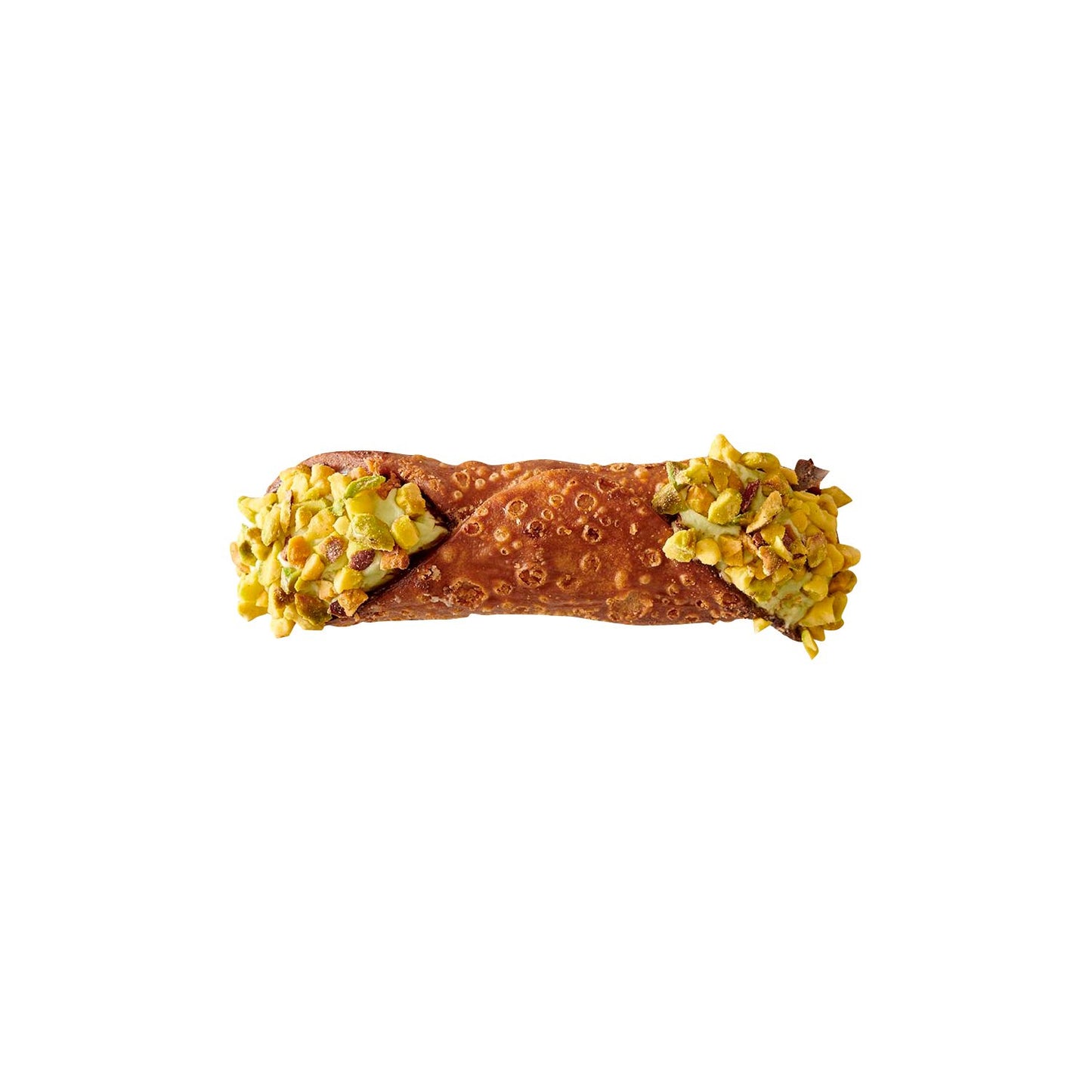 Handmade Cannoli with pistachio filling