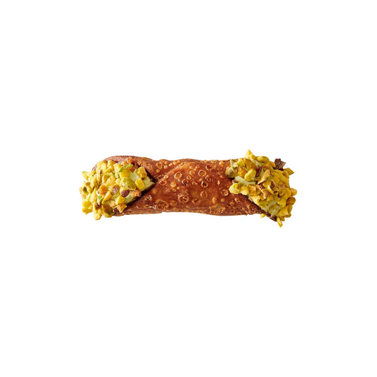 Handmade Cannoli with pistachio filling