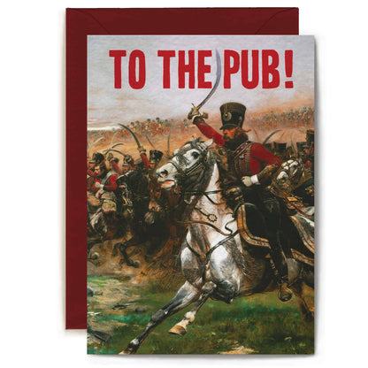 To The Pub Card by Artijoke- Funny Birthday Card