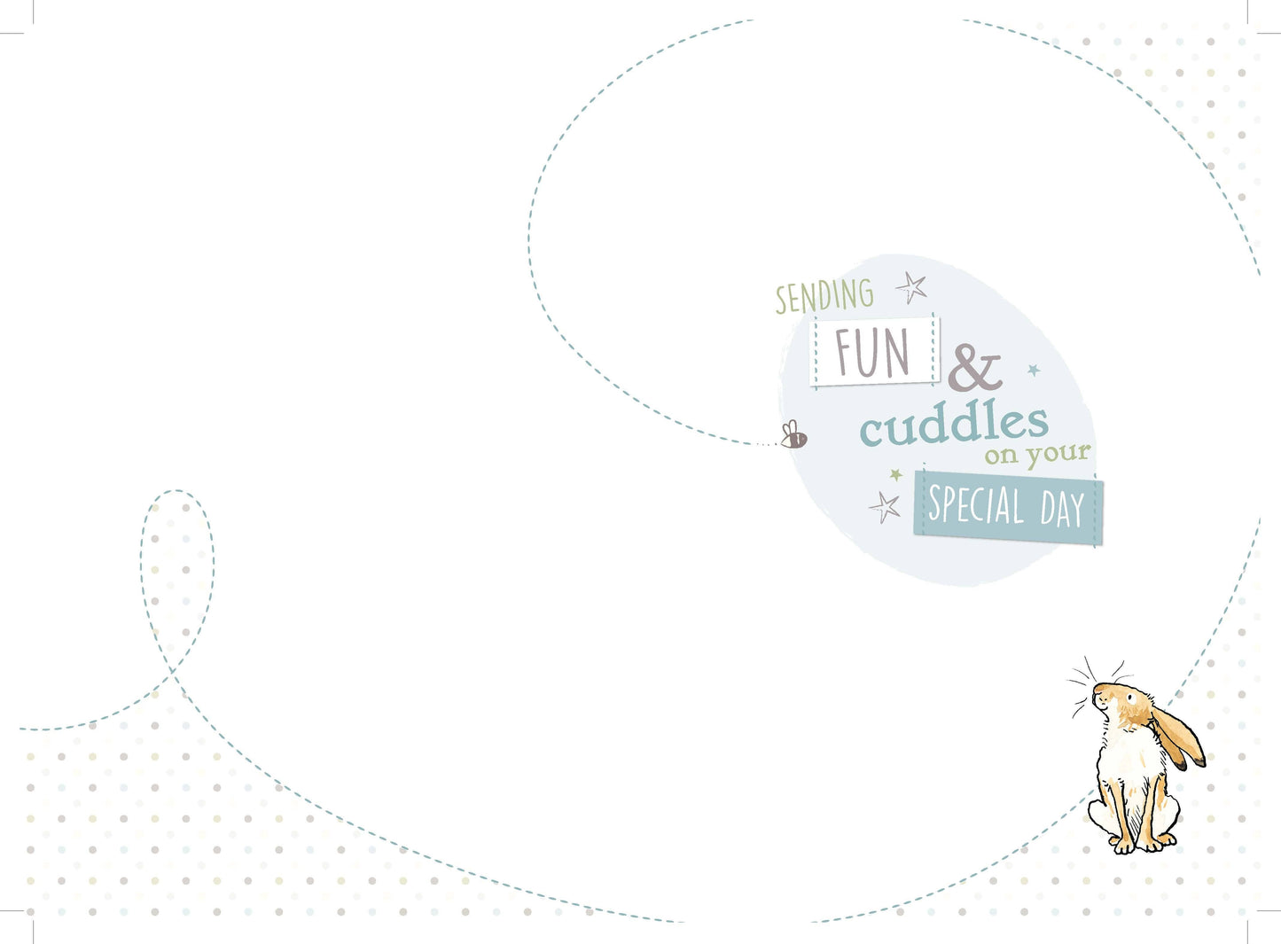 Guess How Much I Love You Age 1 Birthday Card