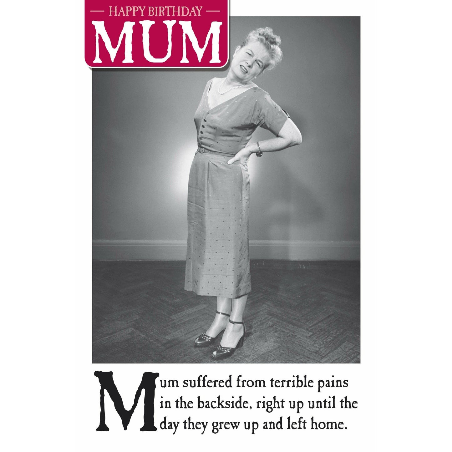 On the Ceiling Mum Woman Holding Back in Pain