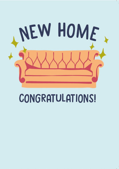 Friends New Home Card