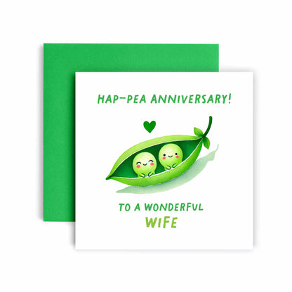 Ha-Pea Anniversary Wife Anniversary Card