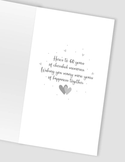 Diamond Anniversary -  Balloons - Champagne - Second Nature