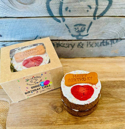 Dog Birthday Cake  - New Softer Texture!