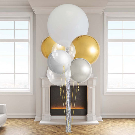 Metallica Giant Latex Balloon Bouquet (Helium Filled)