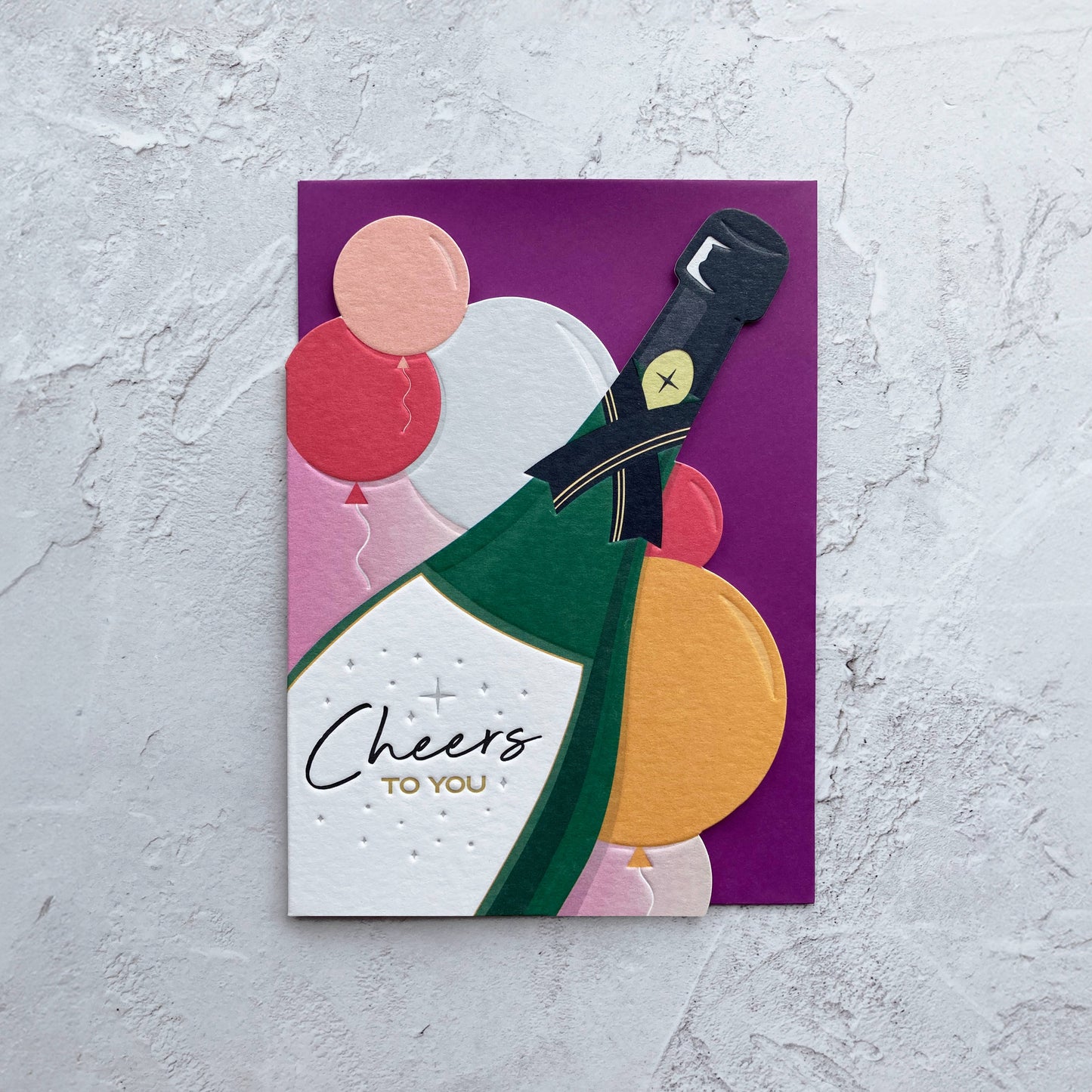 Cheers to You (congratulations) Card