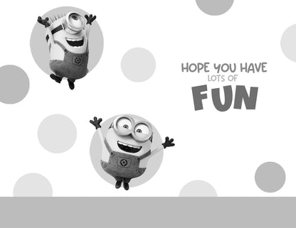 Despicable Me Awesome Brother Birthday Card