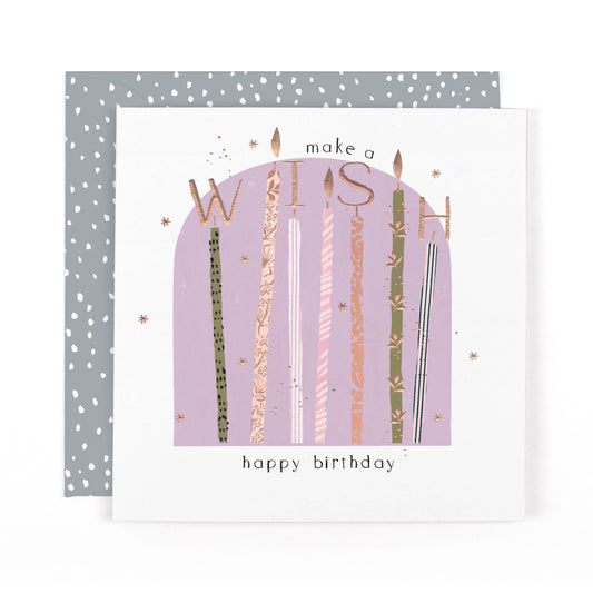 Botanique Open Birthday Make A Wish Candles