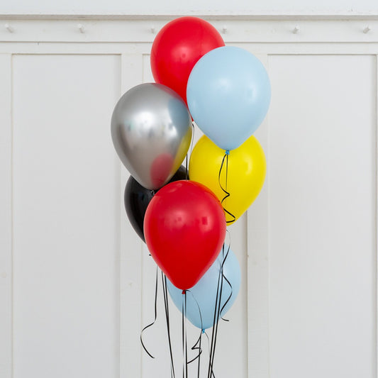 Superhero Latex Balloon Bouquet (Helium Filled)
