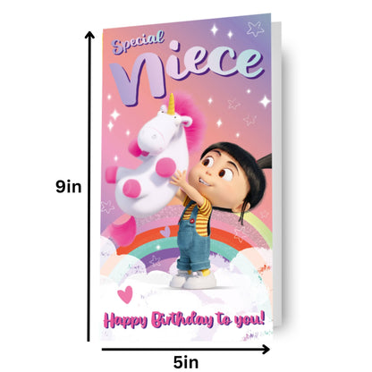 Despicable Me Minions 'Special Niece' Birthday Card
