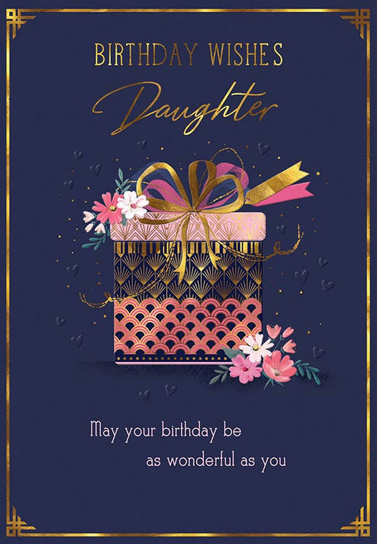 Birthday Card, Daughter, Cake