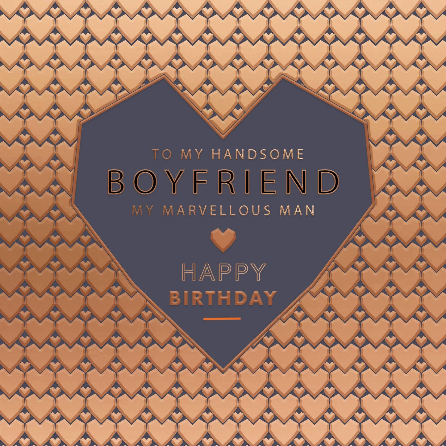 Pocket Square Boyfriend Birthday Card