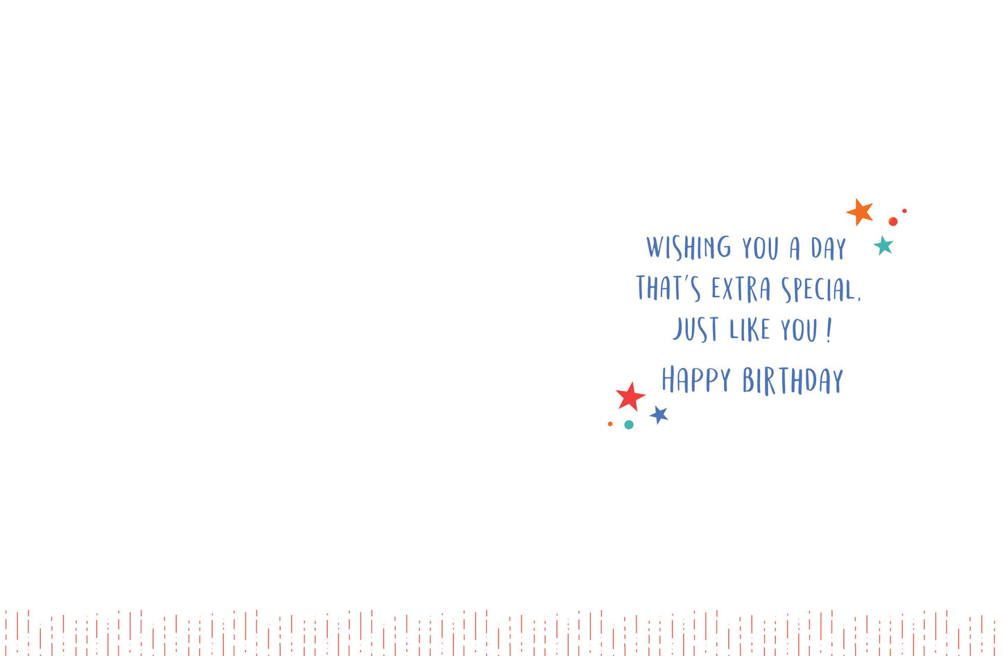 Birthday Card, Grandson, Stars On Blue