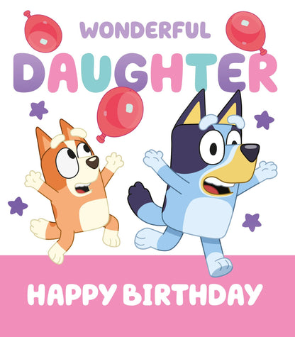 Bluey 'Daughter' Birthday Card