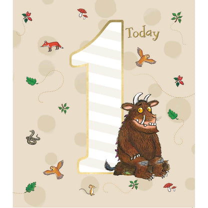 The Gruffalo Age 1 Birthday Card