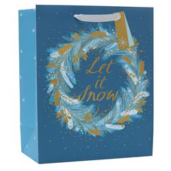 Icy Wreath Large Bag-Xmas General (604)