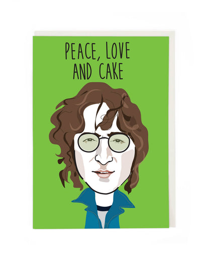 Peace, Love Birthday Card