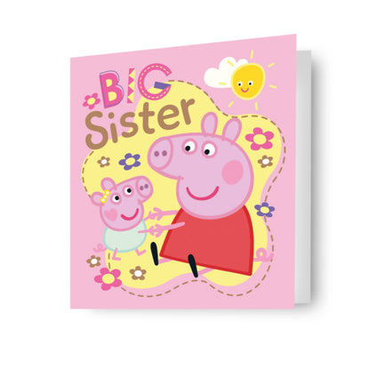 Peppa Pig Big Sister Birthday Card