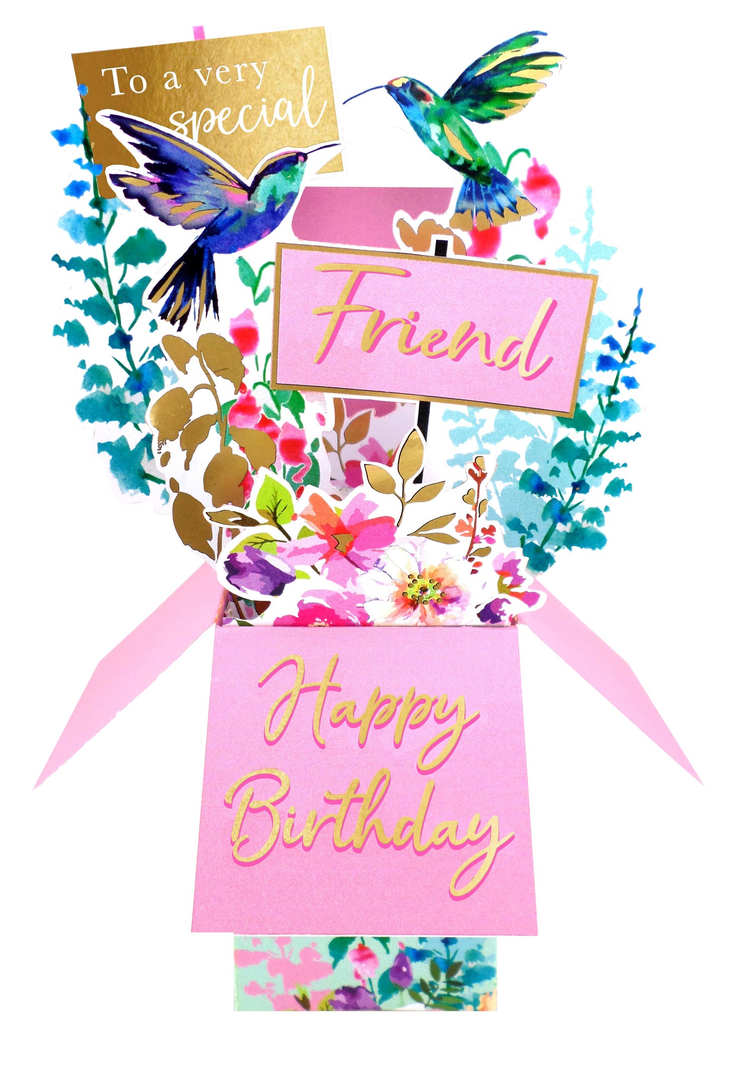 Friends Birthday - 3DPopUp's GreetingCard - Second Nature