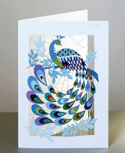 Peacock Everyday Greeting Card - Blank Inside