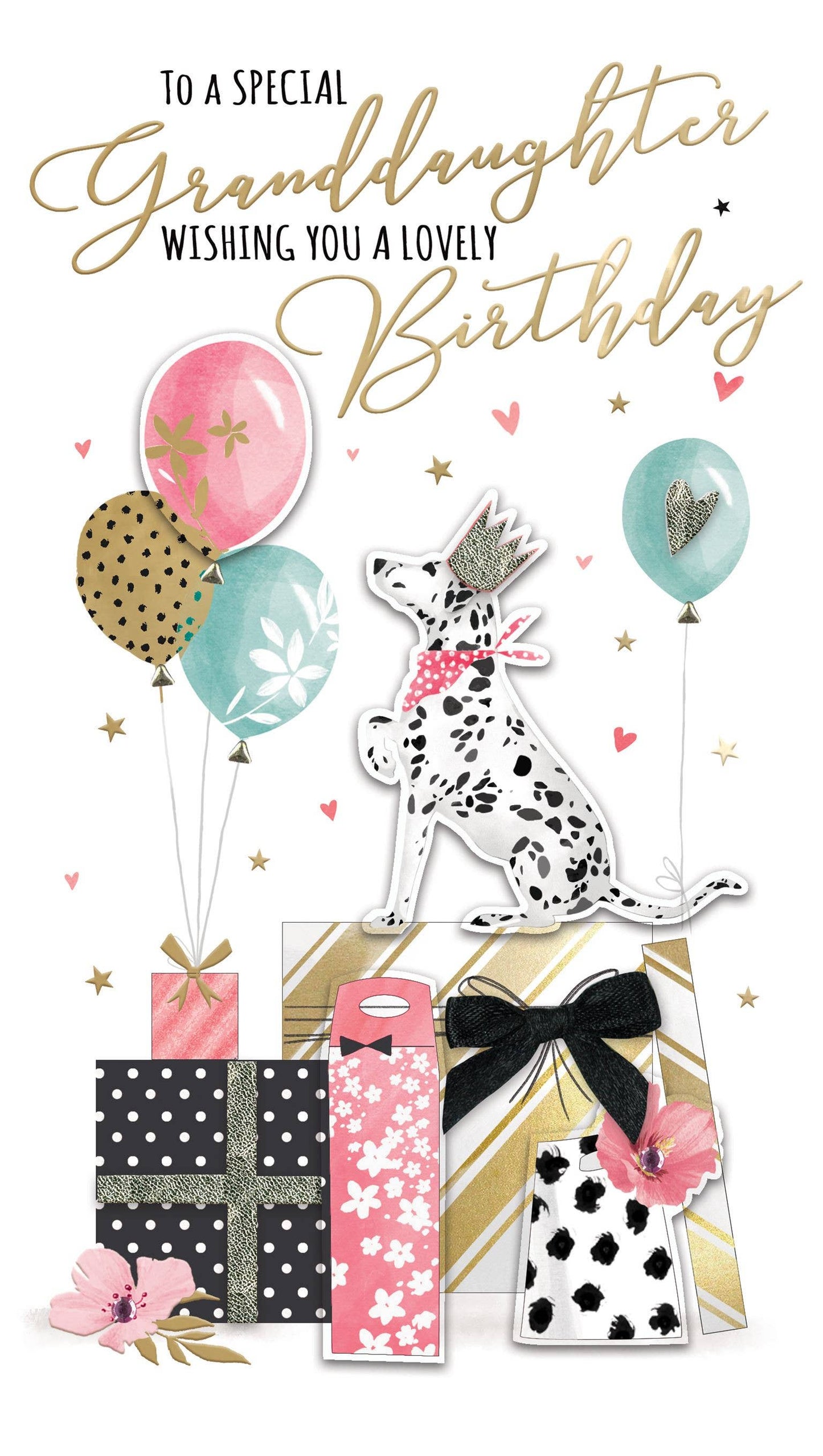 Granddaughter - Dog&Car On Gifts - Champagne - Second Nature