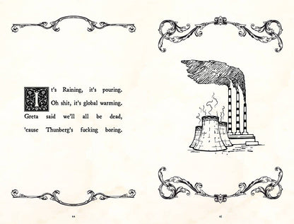 Adult Nursery Rhymes - Humour Gift Book - Novelty Gifts