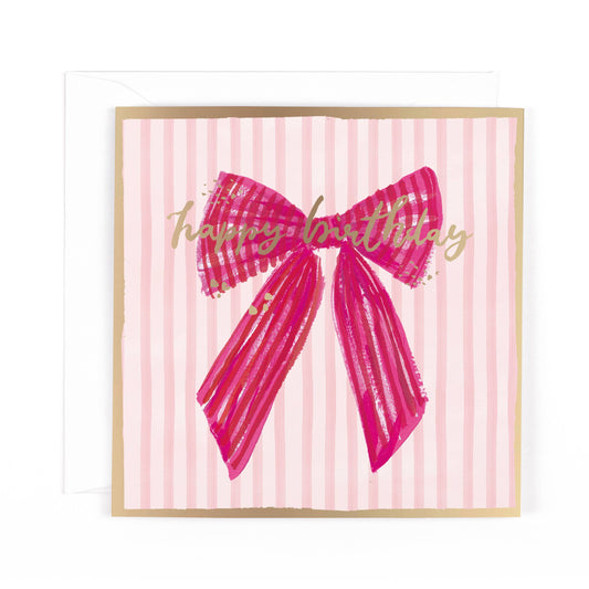 Maison Open Birthday Big Bow Happy Birthday