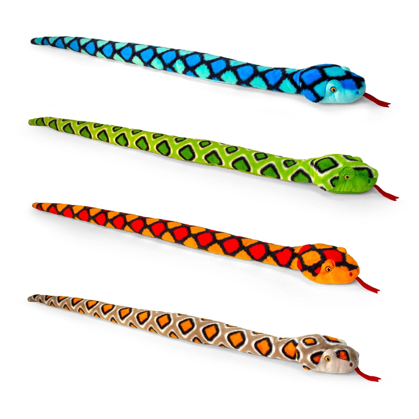 65cm Keelco Snakes 4 ASSTED