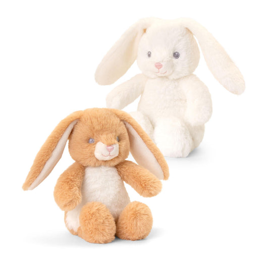 20cm Keeleco Baby Rabbit 2 Asstd