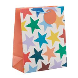 Gift Bag Large-Essentials Retro Stars