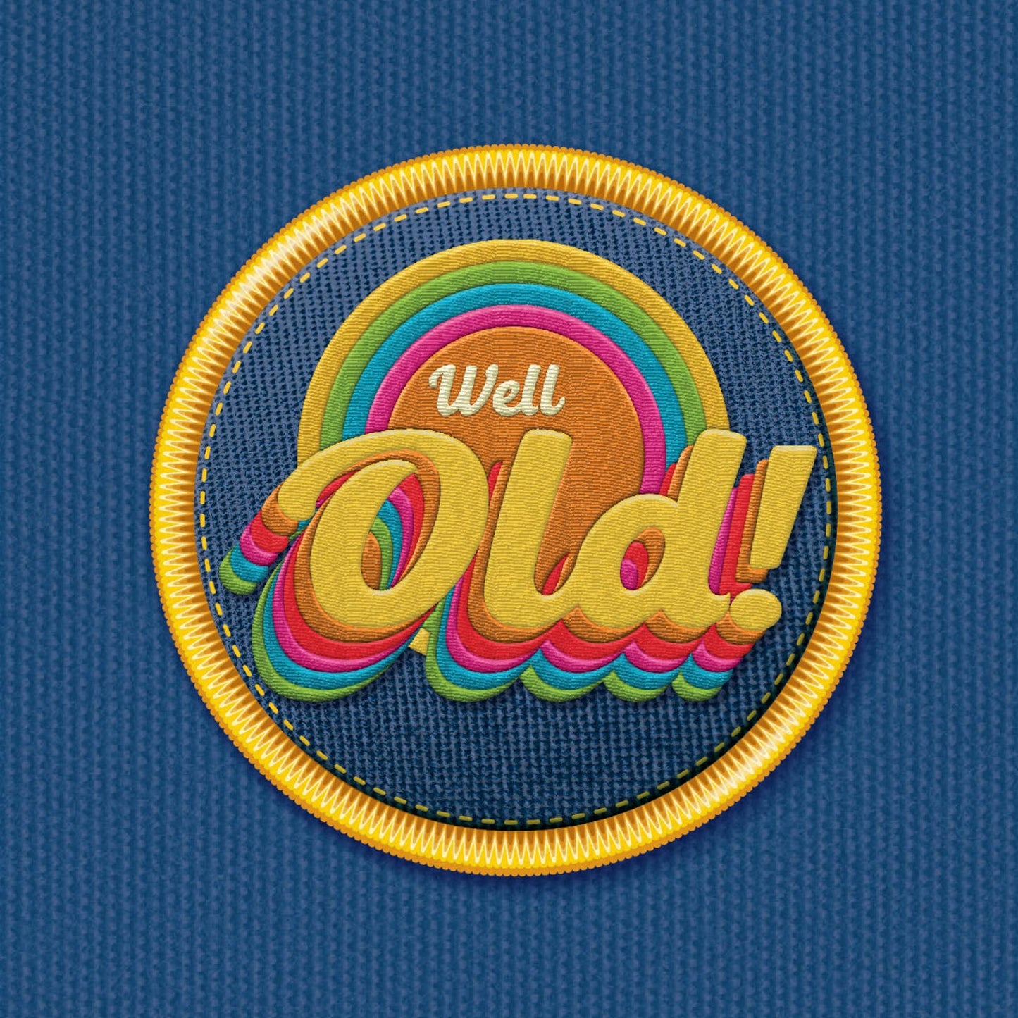 NAP10 Birthday card, well Old