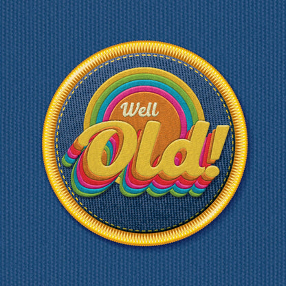 NAP10 Birthday card, well Old