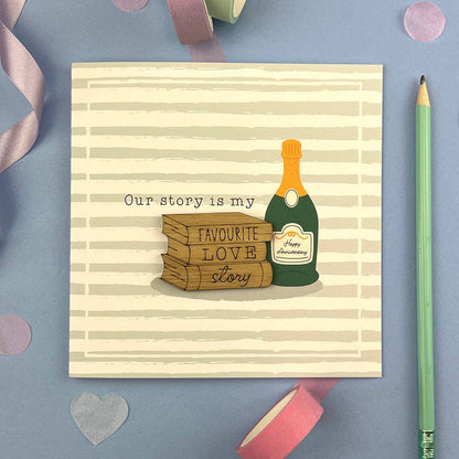 Love Story, Wedding Anniversary Card
