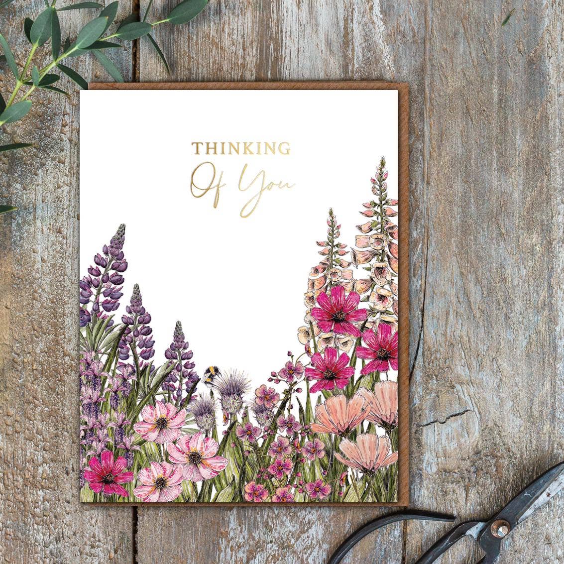 Thinking of You Card (Cello-Free)