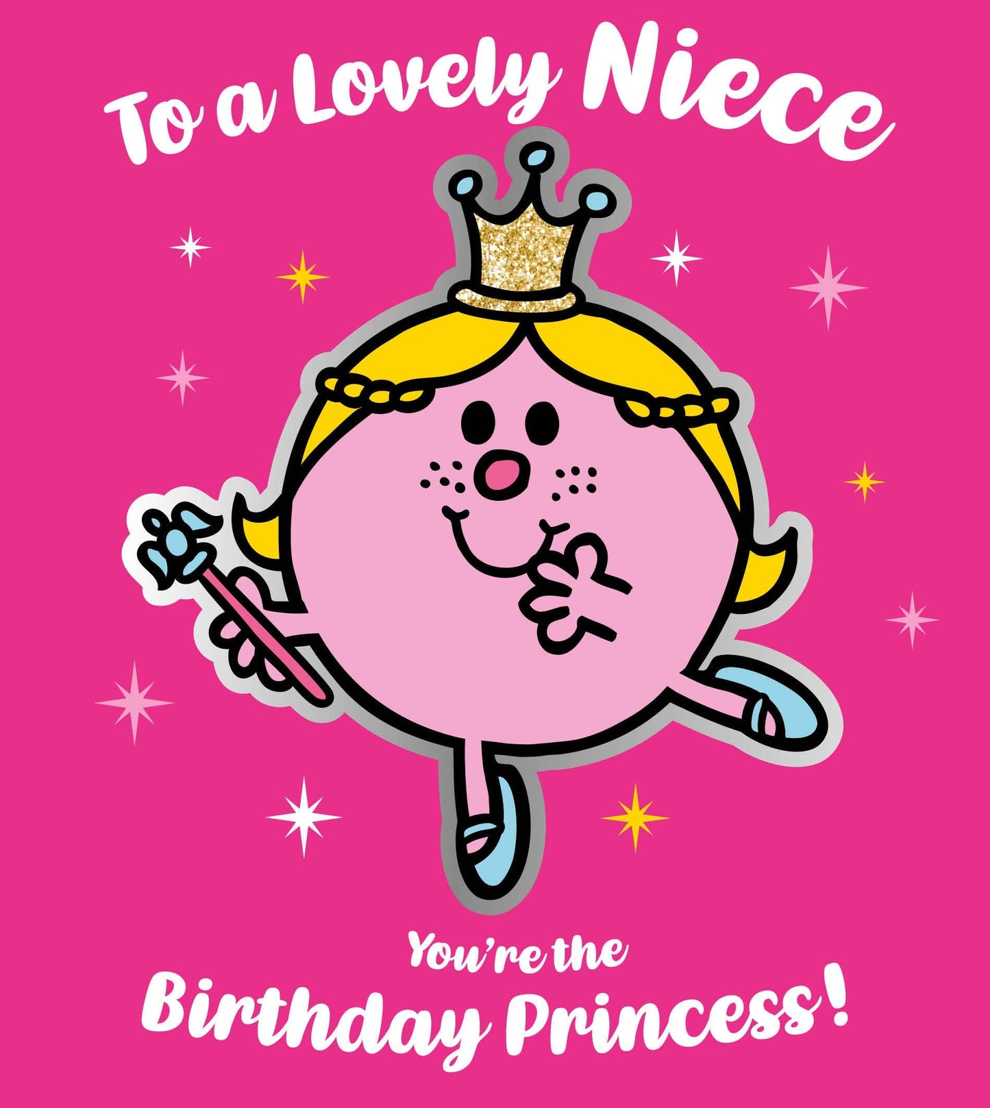 Mr Men & Little Miss Princess 'Niece' Birthday Card