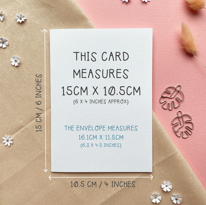 Blooming Brilliant Friend – Luxury Book Birthday Card