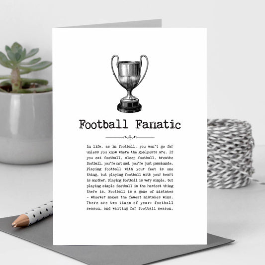 Football Fanatic Card