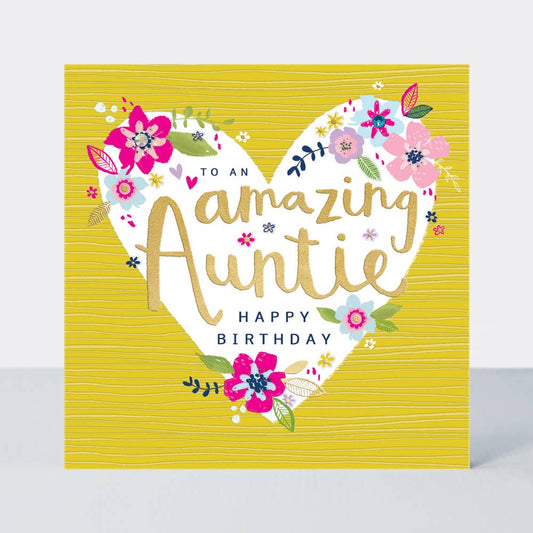 Peony - Amazing Auntie- Happy Birthday
